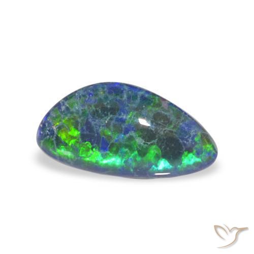 Tripletto di opale Multicolore naturale da 1.53 ct, Taglio a fantasia, Opaco