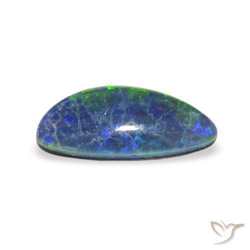 Tripletto di opale Multicolore naturale da 1.53 ct, Taglio a fantasia, Opaco