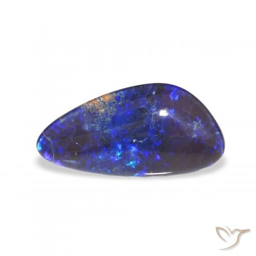 4.10ct Multicolore Tripletto di opale, Taglio a fantasia, Opaco