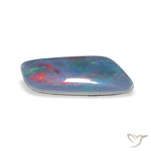 Tripletto di opale Multicolore naturale da 3.05 ct, Taglio a fantasia, Opaco