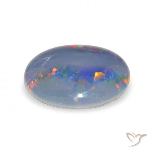 Tripletto di opale Multicolore naturale da 2.54 ct, Ovale, Opaco