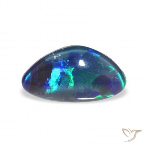 Tripletto di opale Multicolore naturale da 2.36 ct, Taglio a fantasia, Opaco