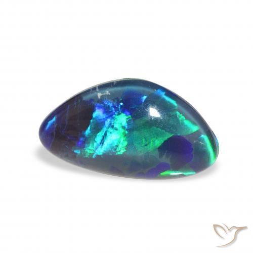 Tripletto di opale Multicolore naturale da 2.36 ct, Taglio a fantasia, Opaco