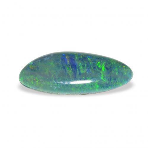 Tripletto di opale Multicolore naturale da 2.44 ct, Taglio a fantasia, Opaco