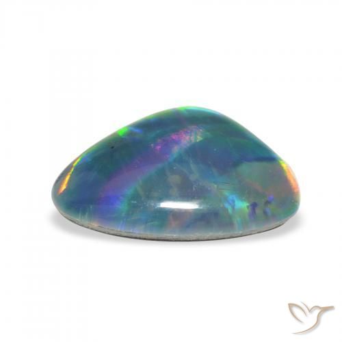 Tripletto di opale Multicolore naturale da 1.94 ct, Taglio a fantasia, Opaco