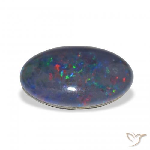 Tripletto di opale Multicolore naturale da 3.66 ct, Ovale, Opaco