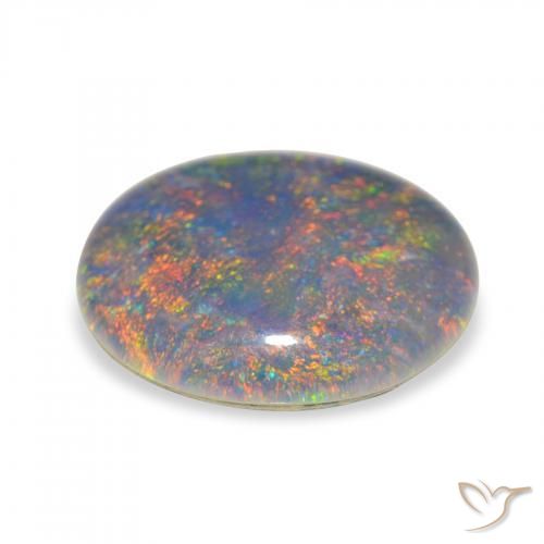 Tripletto di opale Multicolore naturale da 3.00 ct, Ovale, Opaco