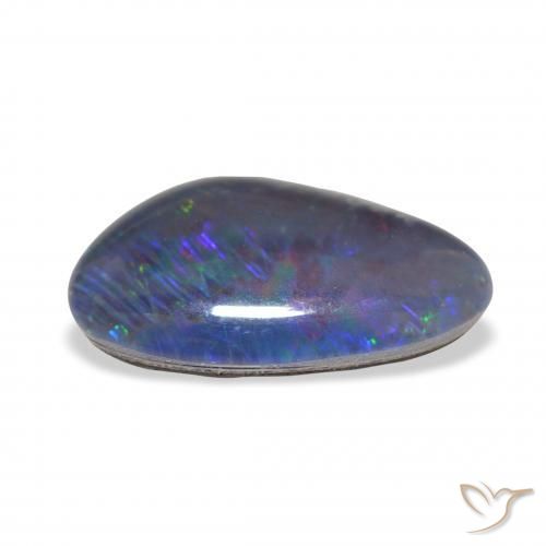 Tripletto di opale Multicolore naturale da 3.60 ct, Taglio a fantasia, Opaco