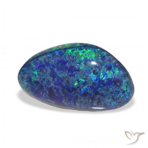 Tripletto di opale Multicolore naturale da 3.29 ct, Taglio a fantasia, Opaco