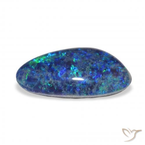Tripletto di opale Multicolore naturale da 3.29 ct, Taglio a fantasia, Opaco