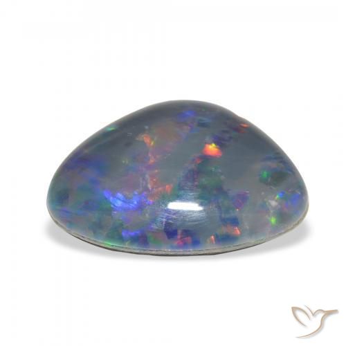 Tripletto di opale Multicolore naturale da 4.06 ct, Taglio a fantasia, Opaco