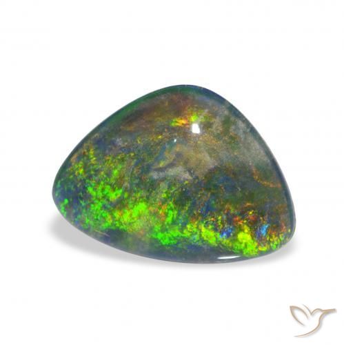 Tripletto di opale Multicolore naturale da 1.89 ct, Taglio a fantasia, Opaco