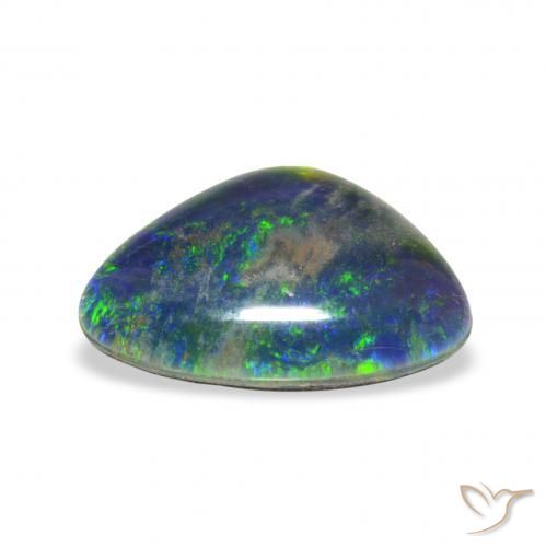 Tripletto di opale Multicolore naturale da 1.89 ct, Taglio a fantasia, Opaco