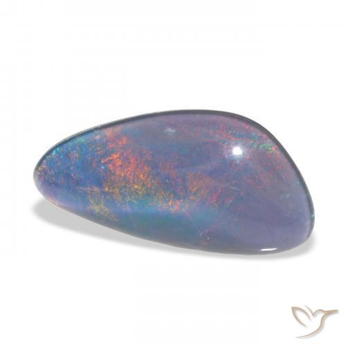 Tripletto di opale Multicolore naturale da 4.21 ct, Taglio a fantasia, Opaco