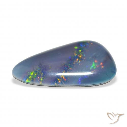 Tripletto di opale Multicolore naturale da 4.22 ct, Taglio a fantasia, Opaco