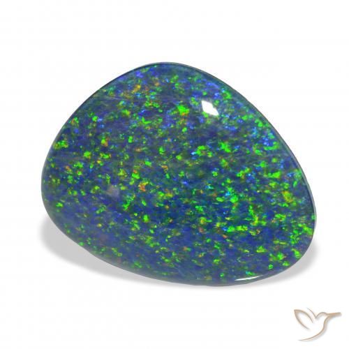 Tripletto di opale Multicolore naturale da 4.88 ct, Taglio a fantasia, Opaco