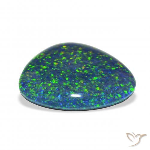 Tripletto di opale Multicolore naturale da 4.88 ct, Taglio a fantasia, Opaco