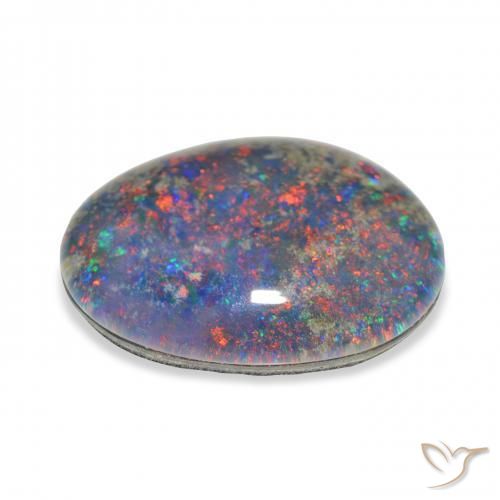 Tripletto di opale Multicolore naturale da 9.34 ct, Taglio a fantasia, Opaco