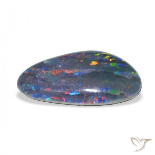 Tripletto di opale Multicolore naturale da 3.31 ct, Taglio a fantasia, Opaco