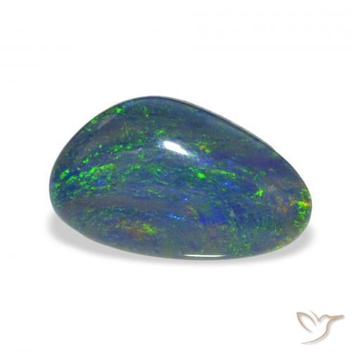 Tripletto di opale Multicolore naturale da 3.71 ct, Taglio a fantasia, Opaco