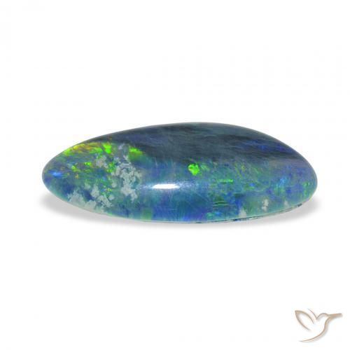 Tripletto di opale Multicolore naturale da 3.24 ct, Taglio a fantasia, Opaco