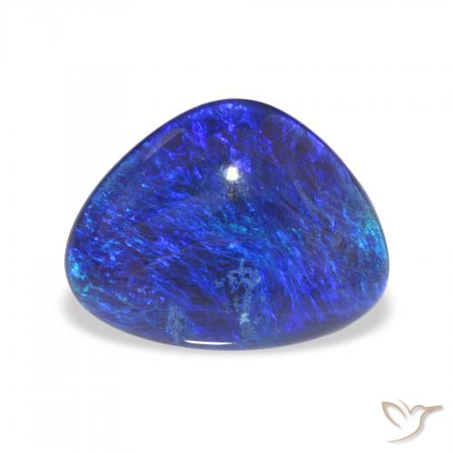 4.20ct Naturale Multicolore Tripletto di opale, Taglio a fantasia, Opaco