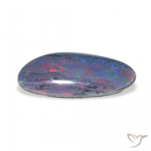Tripletto di opale Multicolore naturale da 3.84 ct, Taglio a fantasia, Opaco