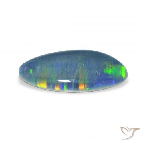 Tripletto di opale Multicolore naturale da 4.32 ct, Taglio a fantasia, Opaco