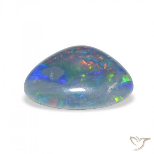 Tripletto di opale Multicolore naturale da 4.00 ct, Taglio a fantasia, Opaco