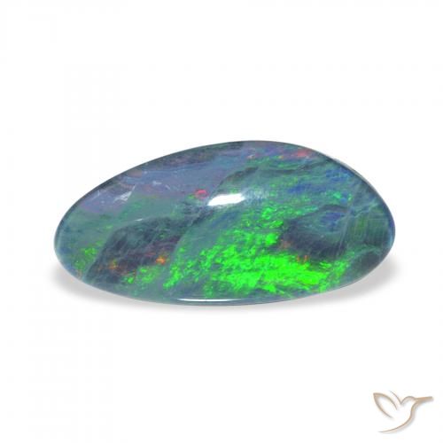 Tripletto di opale Multicolore naturale da 2.67 ct, Taglio a fantasia, Opaco
