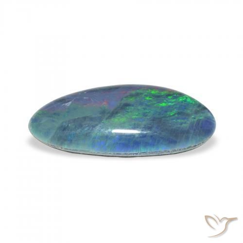 Tripletto di opale Multicolore naturale da 2.67 ct, Taglio a fantasia, Opaco