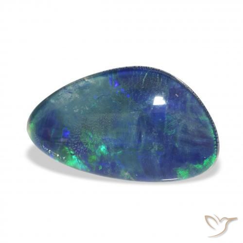 Tripletto di opale Multicolore naturale da 3.62 ct, Taglio a fantasia, Opaco