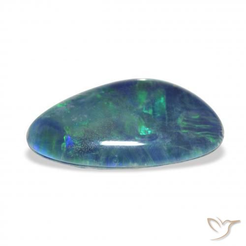 Tripletto di opale Multicolore naturale da 3.62 ct, Taglio a fantasia, Opaco