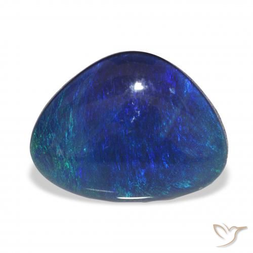 3.52ct Naturale Multicolore Tripletto di opale, Taglio a fantasia, Opaco