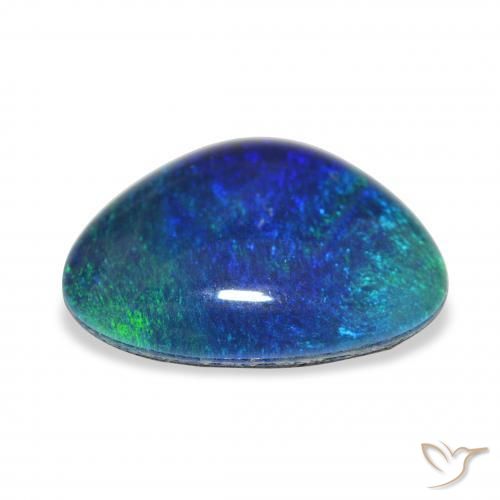 Tripletto di opale Multicolore naturale da 3.52 ct, Taglio a fantasia, Opaco