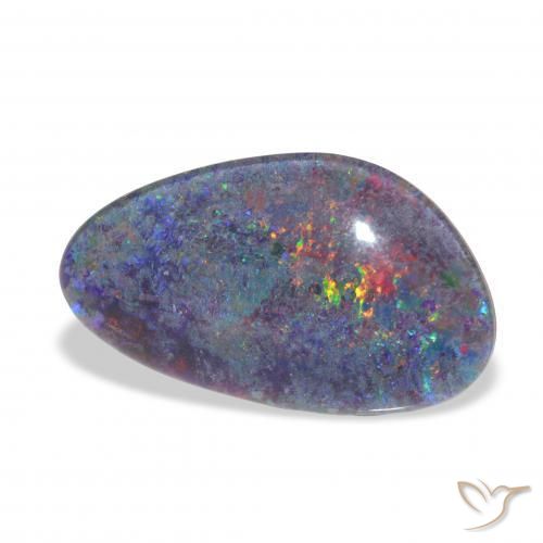 Tripletto di opale Multicolore naturale da 3.16 ct, Taglio a fantasia, Opaco