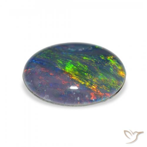 Tripletto di opale Multicolore naturale da 2.71 ct, Ovale, Opaco