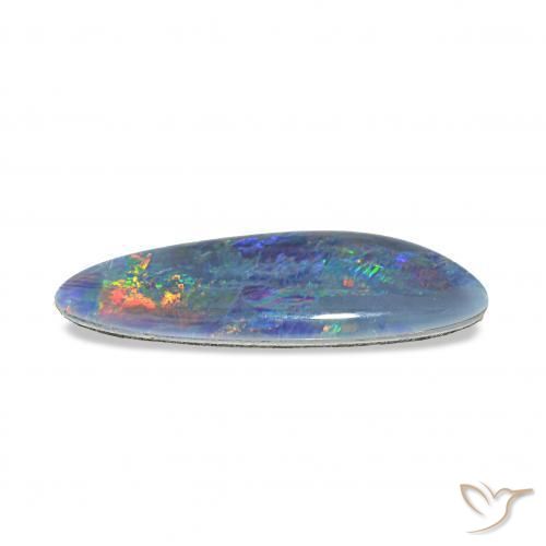 Tripletto di opale Multicolore naturale da 4.33 ct, Taglio a fantasia, Opaco