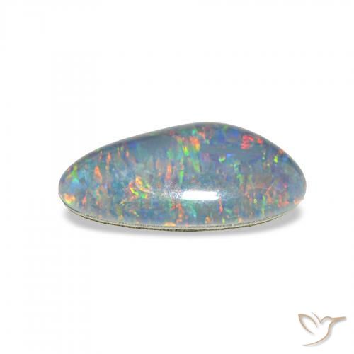 Tripletto di opale Multicolore naturale da 3.84 ct, Taglio a fantasia, Opaco