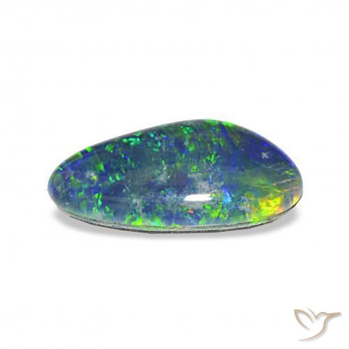 Tripletto di opale Multicolore naturale da 3.63 ct, Taglio a fantasia, Opaco