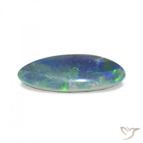 Tripletto di opale Multicolore naturale da 3.22 ct, Taglio a fantasia, Opaco