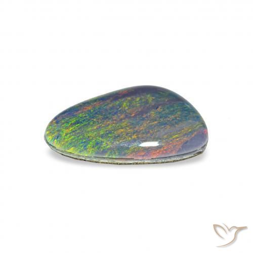 Tripletto di opale Multicolore naturale da 1.57 ct, Taglio a fantasia, Opaco