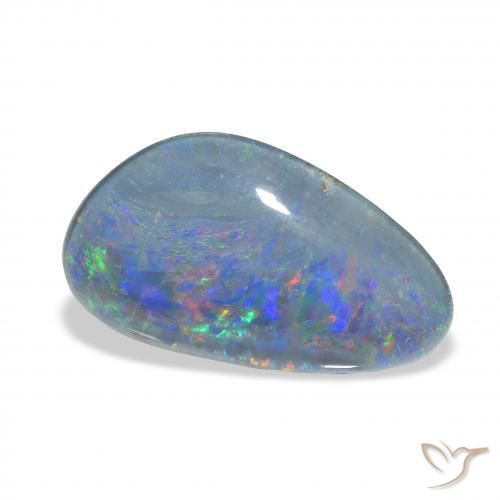 Tripletto di opale Multicolore naturale da 8.97 ct, Taglio a fantasia, Opaco