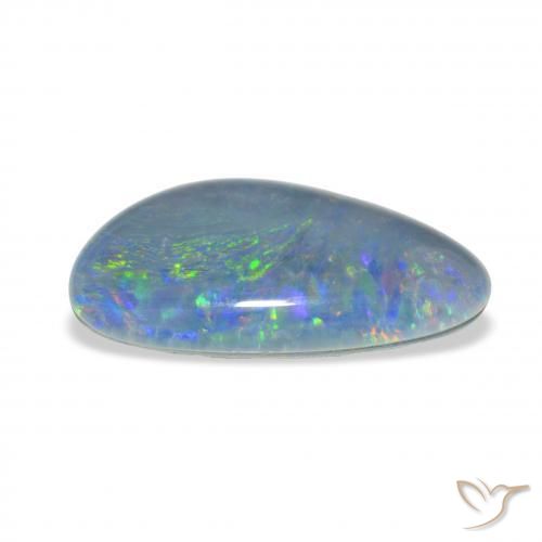 Tripletto di opale Multicolore naturale da 8.97 ct, Taglio a fantasia, Opaco