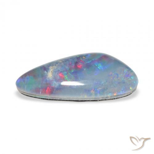 Tripletto di opale Multicolore naturale da 4.17 ct, Taglio a fantasia, Opaco