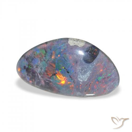 Tripletto di opale Multicolore naturale da 4.02 ct, Taglio a fantasia, Opaco