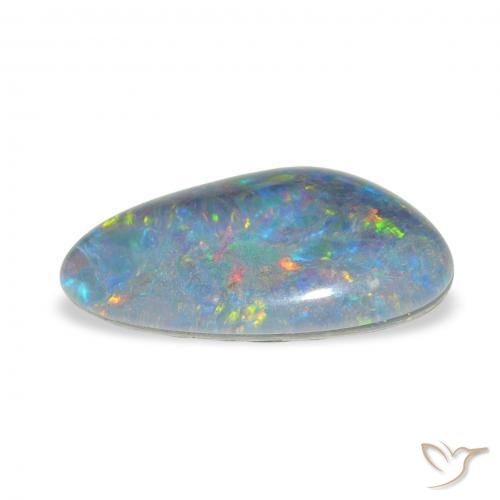 Tripletto di opale Multicolore naturale da 3.39 ct, Taglio a fantasia, Opaco
