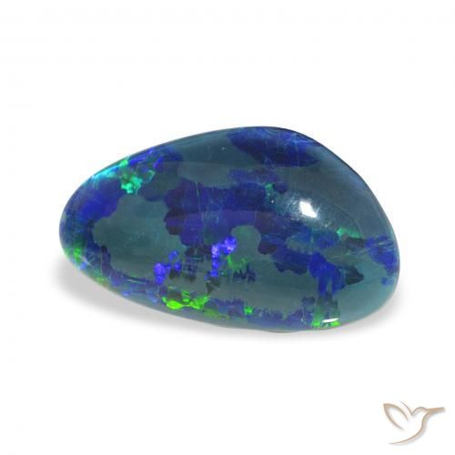 Tripletto di opale Multicolore naturale da 3.35 ct, Taglio a fantasia, Opaco
