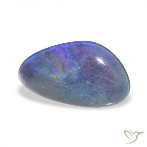 Tripletto di opale Multicolore naturale da 3.15 ct, Taglio a fantasia, Opaco