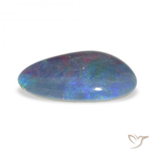 Tripletto di opale Multicolore naturale da 3.15 ct, Taglio a fantasia, Opaco